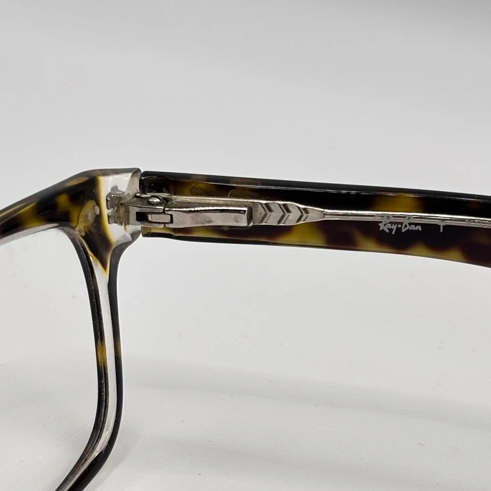 Ray-Ban 5286‎ 5082 Havana Tortoise Shell Rectangular Eyeglasses Frames 51-18-135